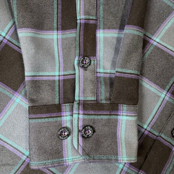Dixxon Flannel Co Resilience Shirt Mens 2X Plaid Long Sleeve Button Up Pockets - Picture 5 of 12